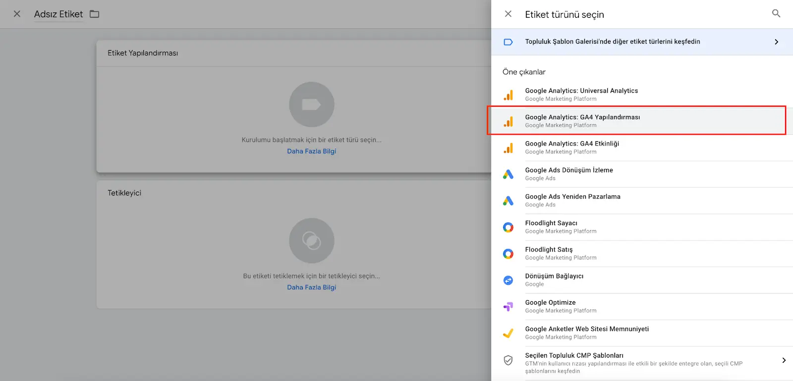 Google Analytics 4 Kurulumu 22
