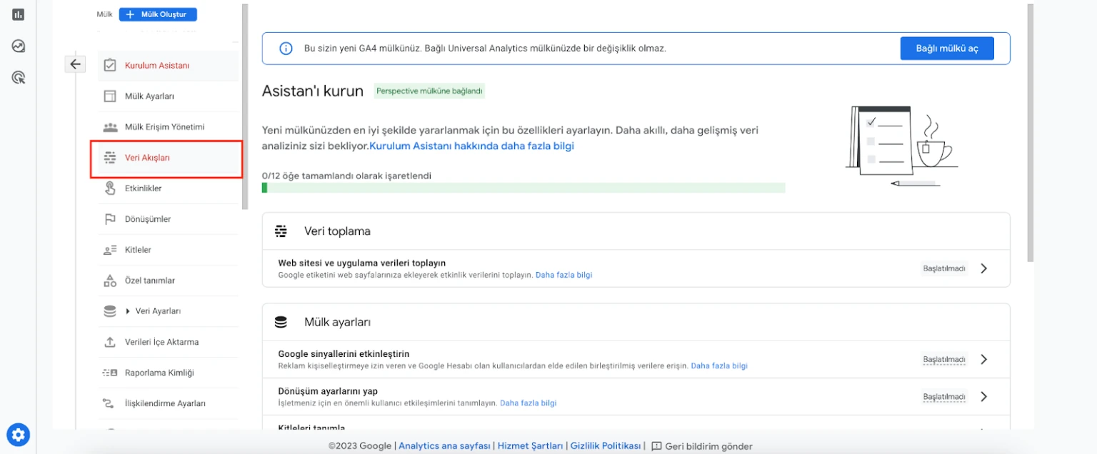 Google Analytics 4 Kurulumu