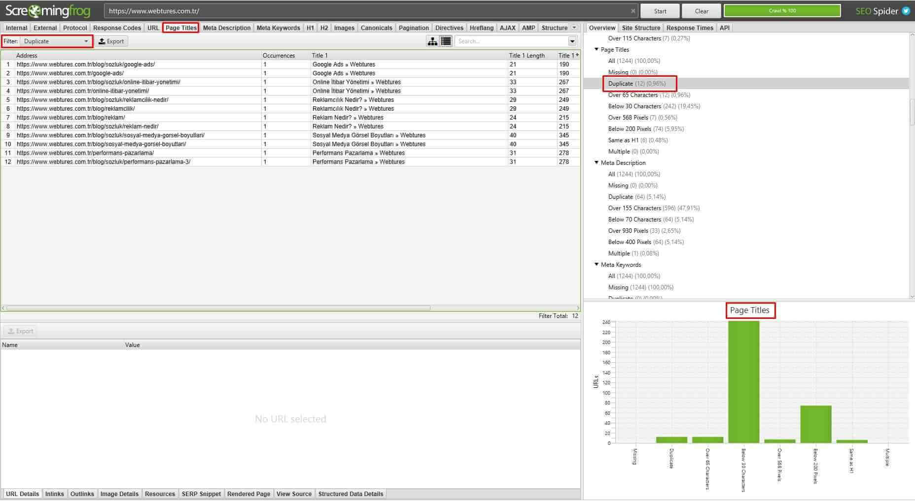 Screaming Frog Memory Configuration