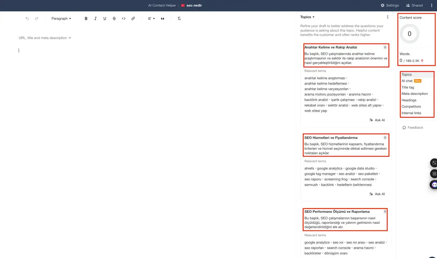 ai content helper nedir