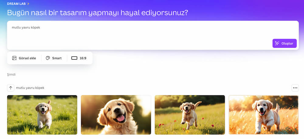 canva ai ile görsel oluşturma